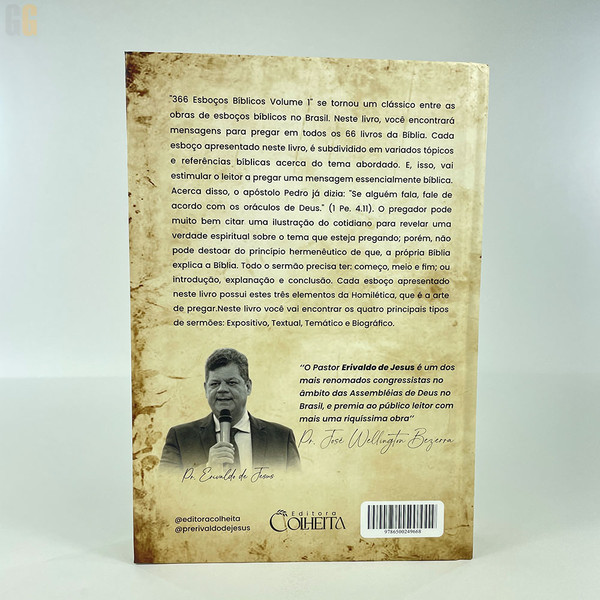 Foto 366 Esboços Bíblicos - Vol 1 | Erivaldo de Jesus