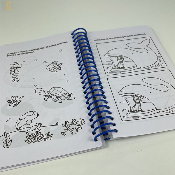 Foto Kit 5 livros - Bíblia, Livros e Jogos - Bíblico infantil