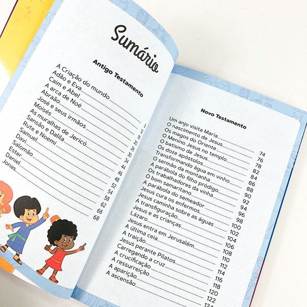 Foto Kit Minha Pequena Bíblia + 365 Histórias Bíblicas + Bíblia 3 Palavrinhas