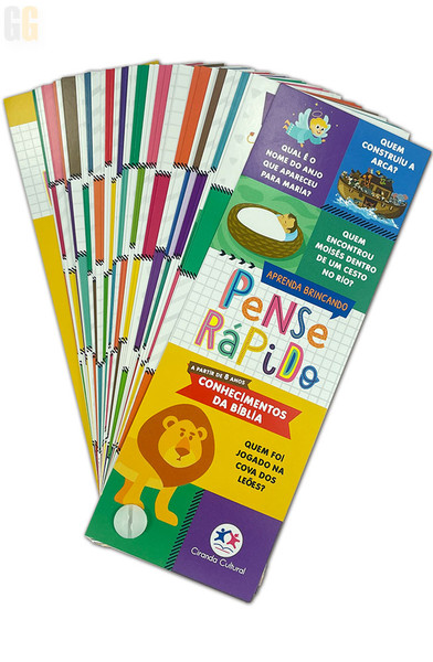 Foto Kit Bíblia em Quadrinhos + Jogo de conhecimentos da Bíblia