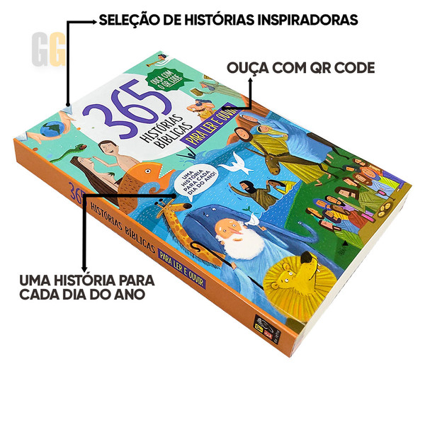 Foto Kit Bíblia Interativa - Jogo Pense Rápido + 365 Histórias Bíblicas para ler e ouvir