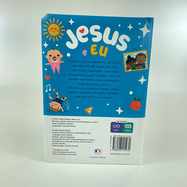 Foto Devocional Infantil - Jesus e Eu