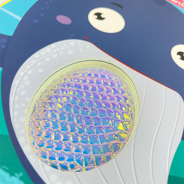 Foto Livro dos Animais | Baleia Feliz - Toque Minha Barriga