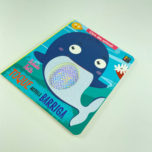 Foto Livro dos Animais | Baleia Feliz - Toque Minha Barriga
