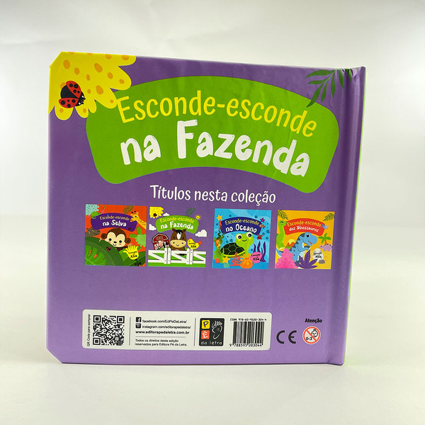 Foto Livro Infantil Esconde - Esconde na Fazenda