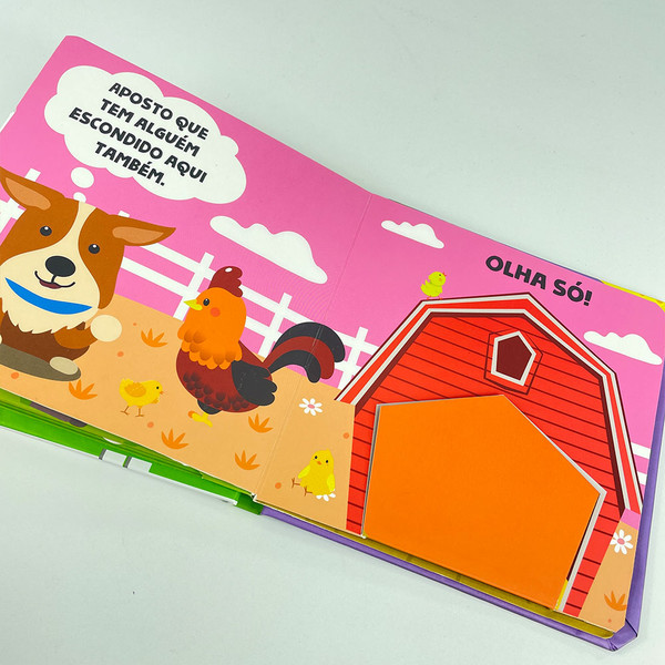 Foto Livro Infantil Esconde - Esconde na Fazenda