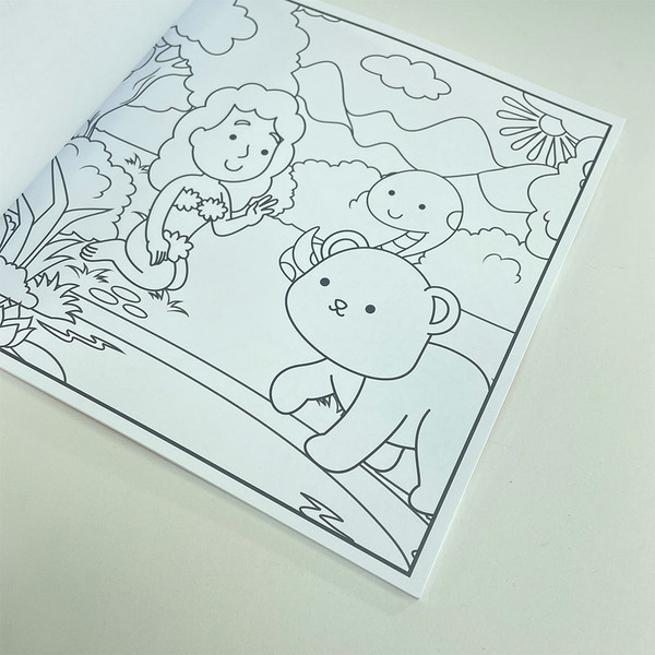 Foto Livro de Colorir - Comfy and Biblical