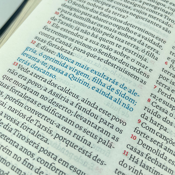 Foto A Bíblia do Pregador Fiel | ARC | Textos Coloridos | Capa Preta