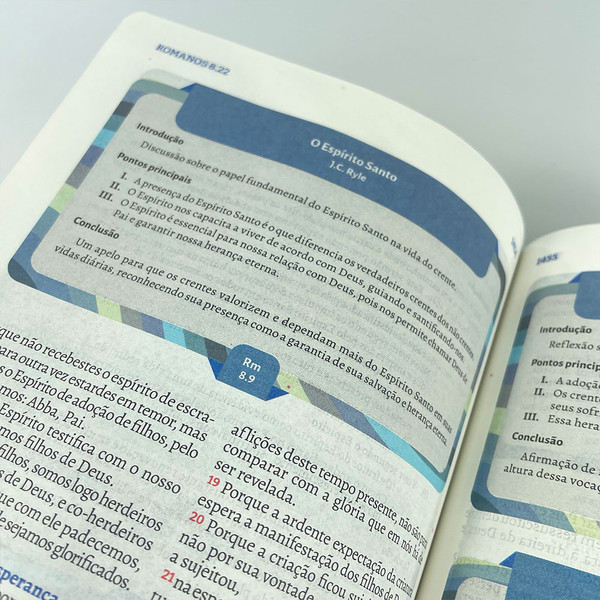 Foto A Bíblia do Pregador Fiel | ARC | Textos Coloridos | Capa Marrom