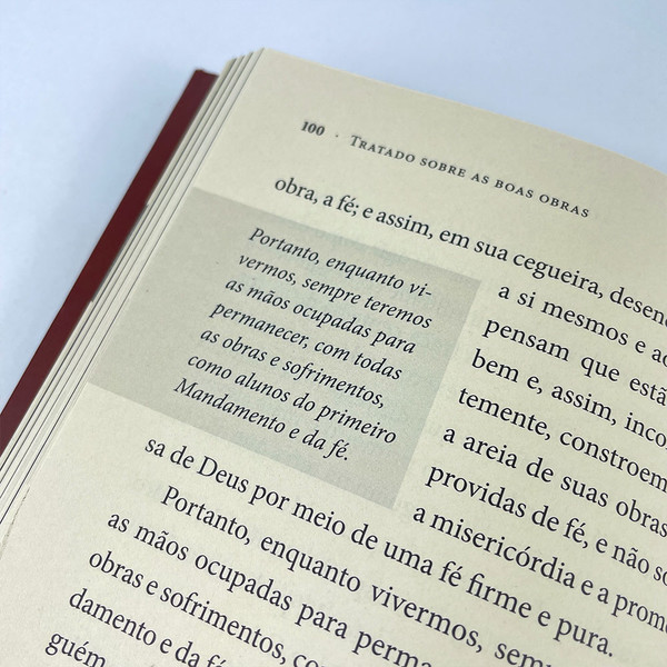 Foto Tratado Sobre as Boas Obras | Martinho Lutero