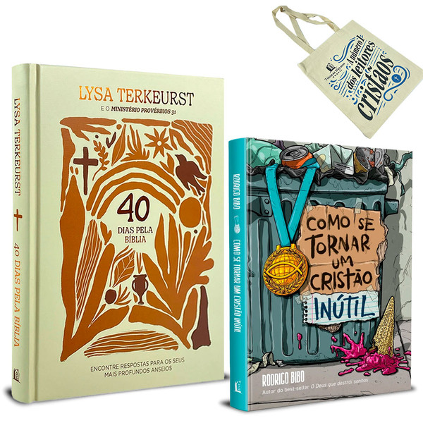 Foto Combo 2 Livros + EcoBag - Fé Que Transforma