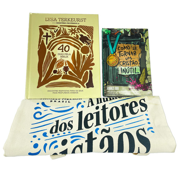 Foto Combo 2 Livros + EcoBag - Fé Que Transforma