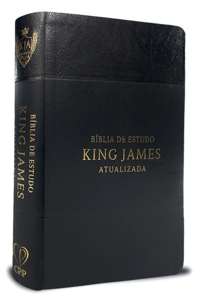 Foto Bíblia de Estudo King James Atualizada- Textos Coloridos | Preta