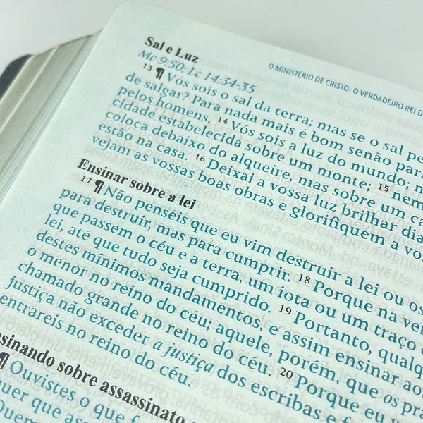 Foto Bíblia Cronológica Dia a Dia | BKJ Fiel 1611 | Preta