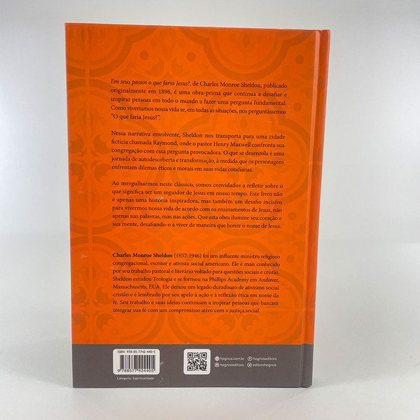 Foto Em Seus Passos O Que Faria Jesus? - Charles Sheldon | Edição Luxo