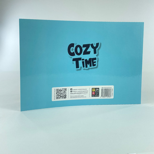 Foto Cozy Time - Coleção Cute & Cozy - Livro de colorir