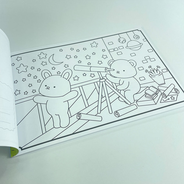 Foto Cozy Time - Coleção Cute & Cozy - Livro de colorir