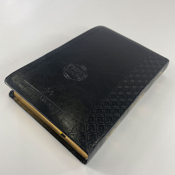 Foto Bíblia de Estudo Curas e Milagres - Bispo Rinaldo Silva | Textos Coloridos | KJA | Capa Luxo - Preta