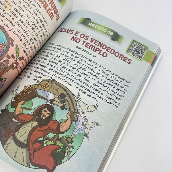 Foto 365 Histórias Bíblicas para ler e ouvir + 365 Histórias Bíblicas - Ilustradas e Narradas