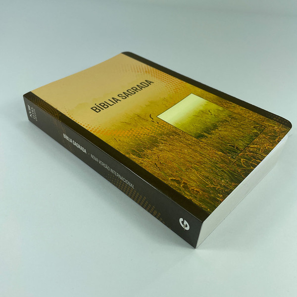 Foto Bíblia Evangelize NVI Letra Grande | Capa Brochura Neutra