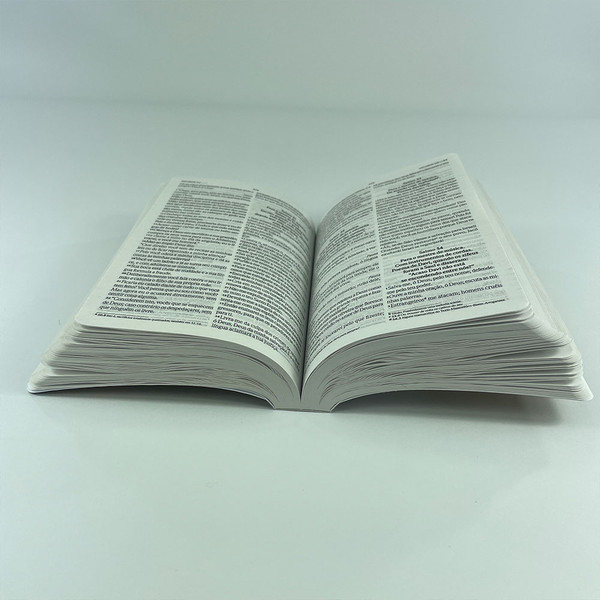 Foto Bíblia Evangelize NVI Letra Grande | Capa Brochura Neutra