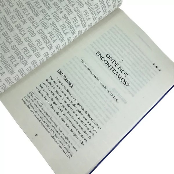 Foto Tudo Pela Graça - Charles Spurgeon