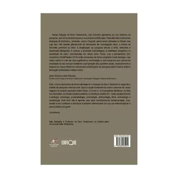 Foto Teologia Do Novo Testamento - Udo Schnelle