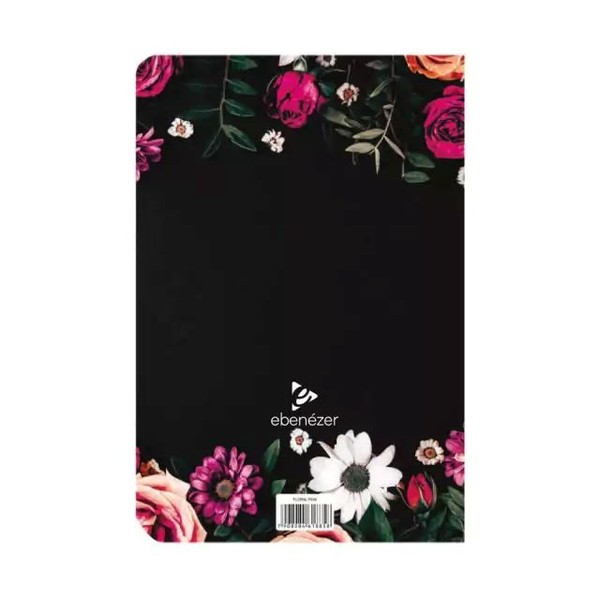 Foto Bíblia King James Atualizada Slim Capa Dura Floral Pink