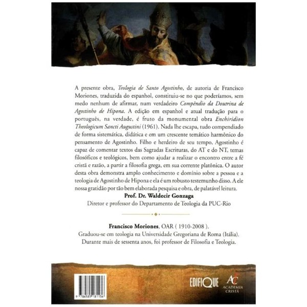 Foto Teologia De Santo Agostinho - Francisco Moriones