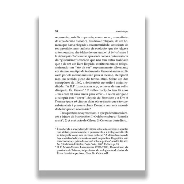 Foto Introdução à Filosofia Cristã - Étienne Gilson