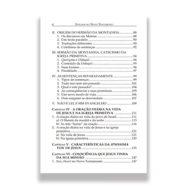 Foto Estudos No Novo Testamento - Joachim Jeremias