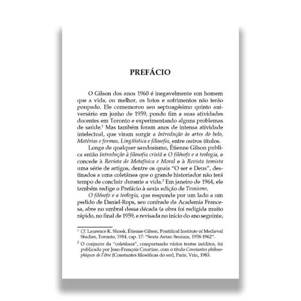 Foto O Filósofo E A Teologia - Étienne Gilson