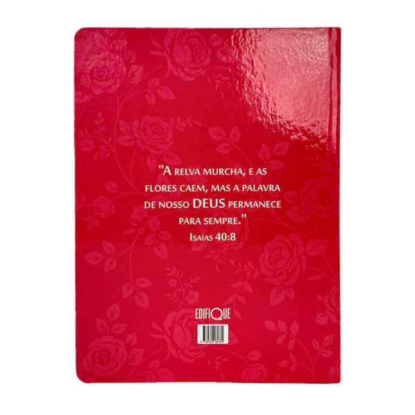 Foto Bíblia De Estudo Da Mulher De Deus - Letra Grande - Capa Dura Pink