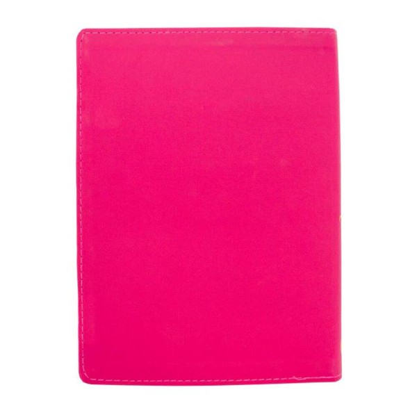 Foto Bíblia De Estudo Da Mulher De Deus RC Letra Grande Com Harpa Pentecostal Pink