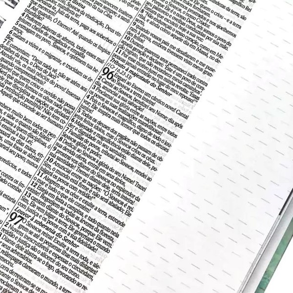 Foto Bíblia King James Atualizada Com Espaço Para Anotações Blue Sky