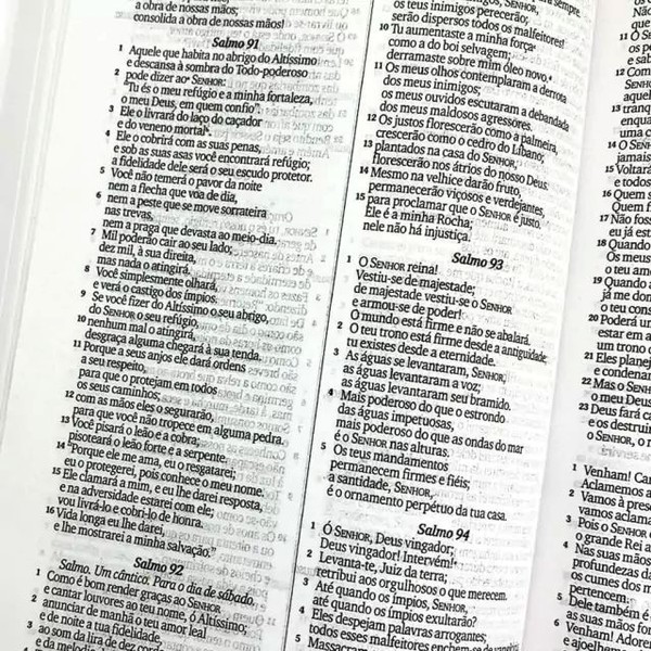 Foto Bíblia King James Atualizada Com Espaço Para Anotações Blue Sky