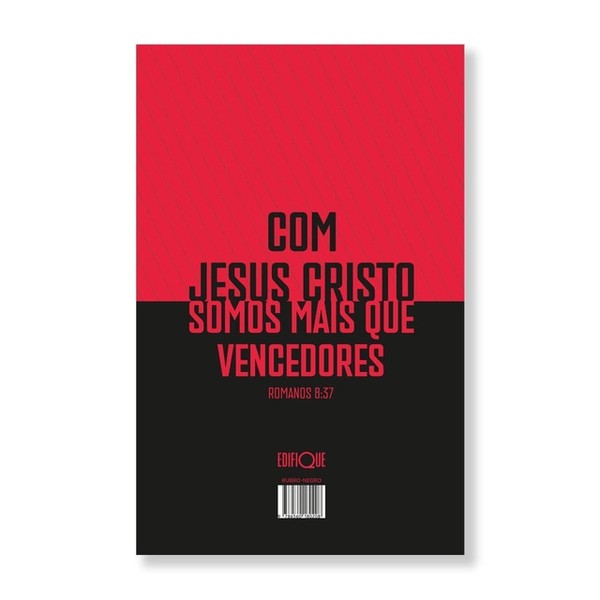 Foto Bíblia Sagrada ARC Slim Com Harpa Avivada E Corinhos - Capa Dura Rubro-Negro
