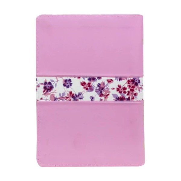 Foto Bíblia NAA Média Tricolor Com Ziper Rosa Rygu