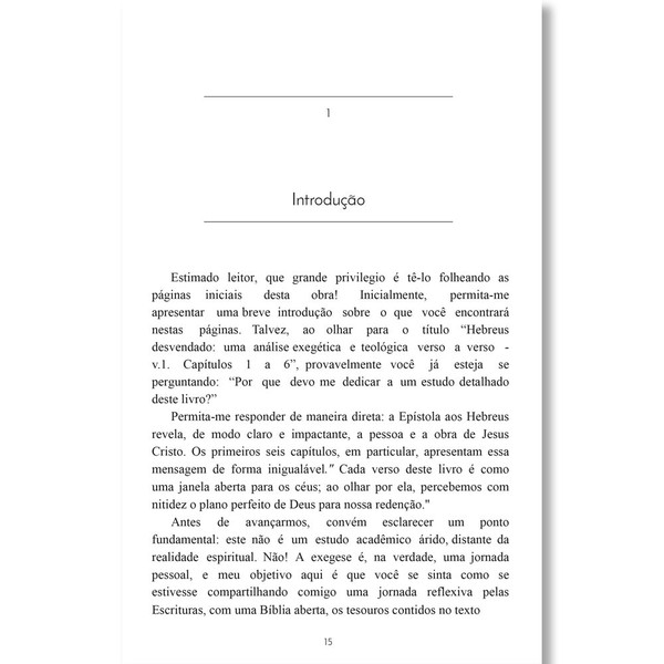 Foto Livro Hebreus Desvendado: Comentário Exegético e Teológico Verso a Verso - Capítulos 1 a 6 - Odilon Moreira
