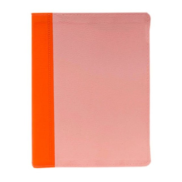 Foto Bíblia ARC Letra Jumbo Com Harpa Avivada e Corinhos - Capa Laranja e Rosa