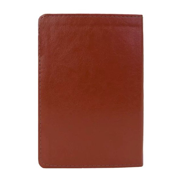 Foto Bíblia RC Letra Gigante - Harpa Avivada e Corinhos - Capa Luxo Marrom