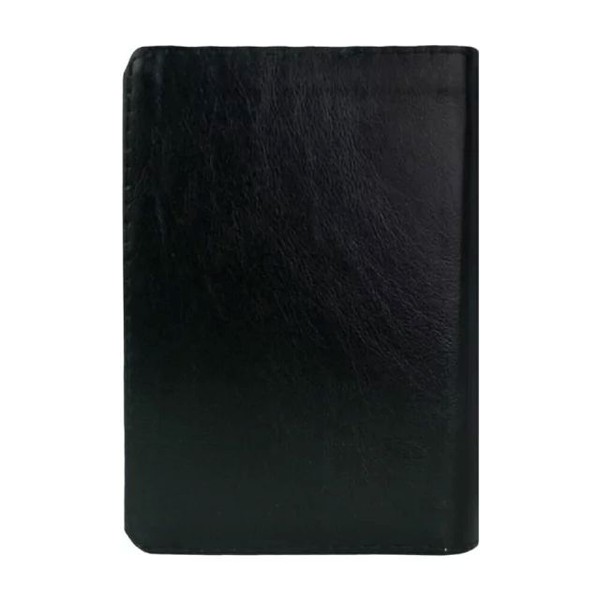 Foto Bíblia ARC Com Texto Colorido, Harpa e Corinhos - Capa Preta Com Zíper