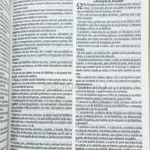 Foto Bíblia Sagrada RC Slim - Luxo Bicolor Verde E Laranja