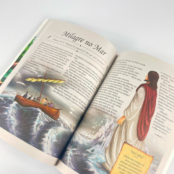 Foto A Bíblia das Crianças: Histórias ilustradas do Antigo e Novo Testamento