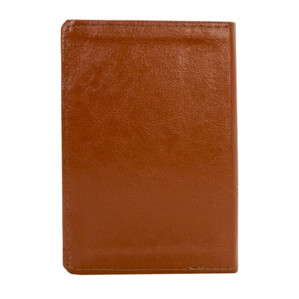 Foto Bíblia Sagrada Rc Pequena Com Índice - Capa Luxo Marrom