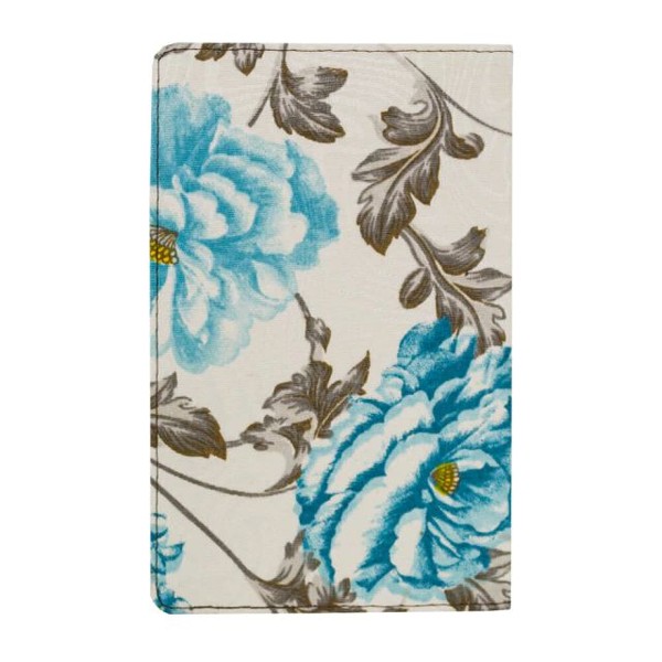 Foto Bíblia Sagrada NVT Plena Primavera Duotone - Capa Luxo Tecido Café