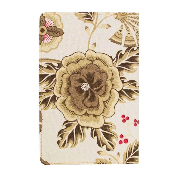 Foto Bíblia Sagrada NVT Plena Primavera Duotone - Capa Luxo Tecido Marrom Claro