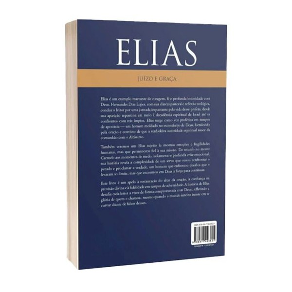 Foto Elias: Juízo e Graça - Hernandes Dias Lopes