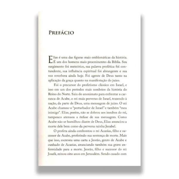 Foto Elias: Juízo e Graça - Hernandes Dias Lopes