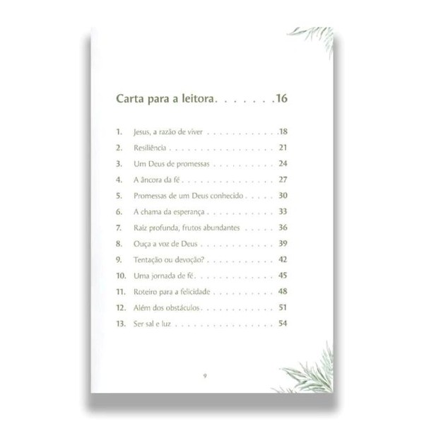 Foto Devocional Forte Na Fé - Karina Bacchi